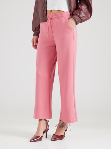 Soyaconcept Wide Leg Hose 'Banu 33' in Pink: Vorderseite