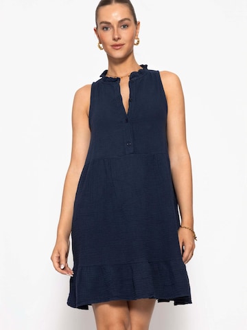 SASSYCLASSY Kleid‌‌ in Blau: Vorderseite