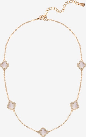 Lulu & Jane Kette in Gold: Vorderseite