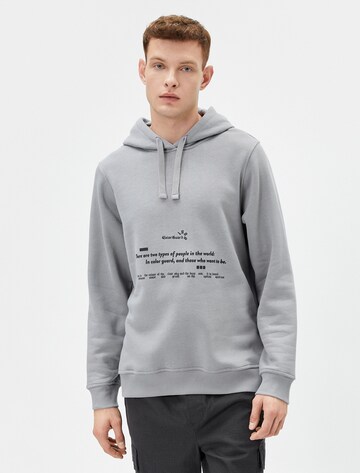 Koton Sweatshirt in Grijs: voorkant