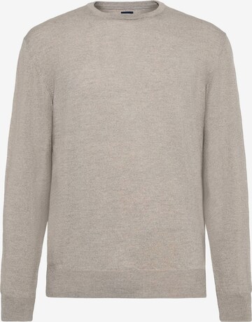 Pullover di Boggi Milano in beige: frontale