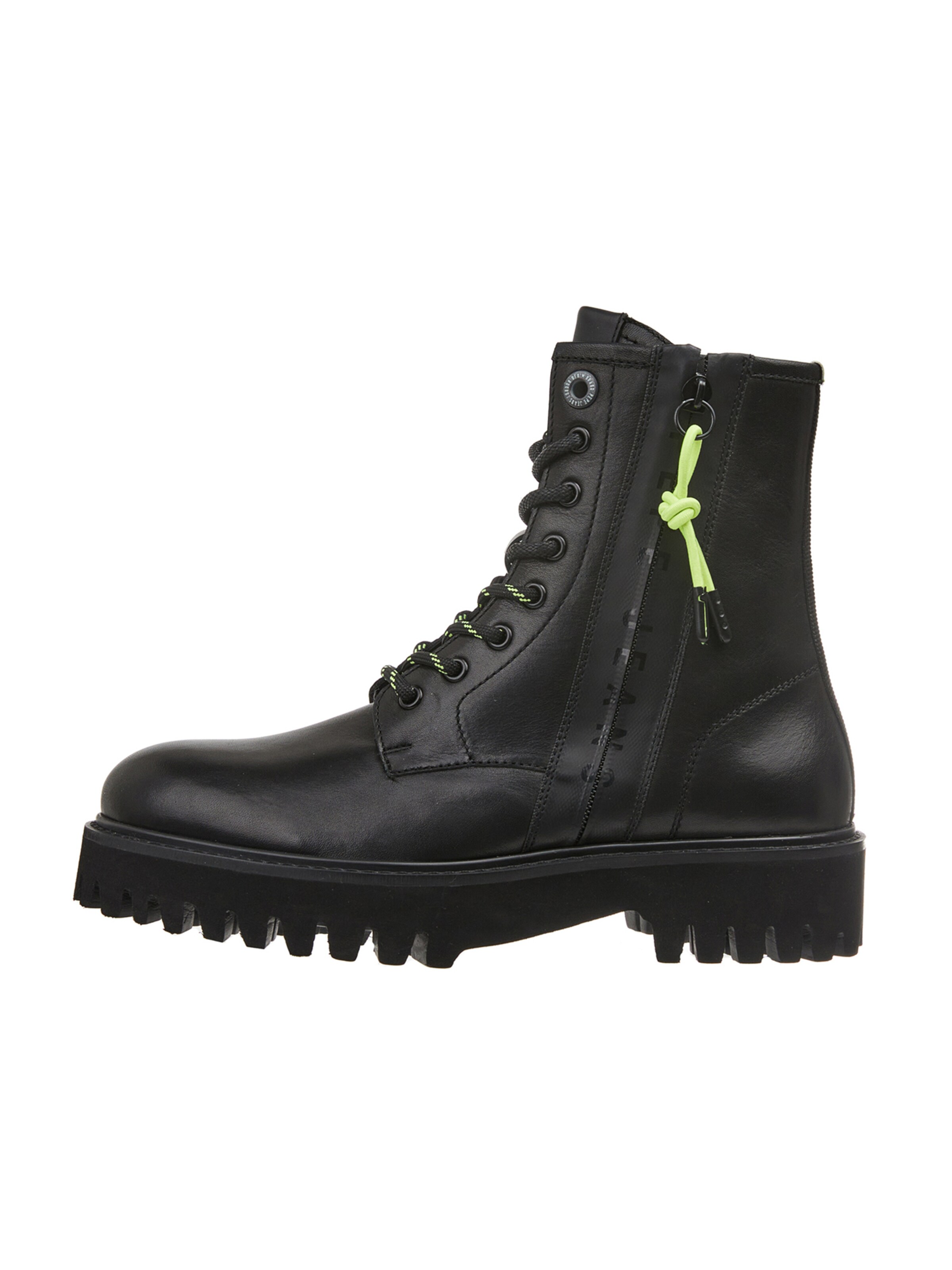 Pepe Jeans Lace Up Boots in Black ABOUT YOU