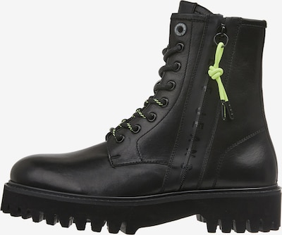Pepe Jeans Lace-up boot in Neon green / Black, Item view