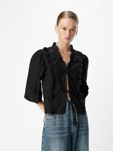 OBJECT Bluse 'HOPE' i sort: forside