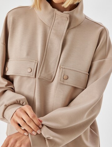 Koton Pajama shirt in Beige
