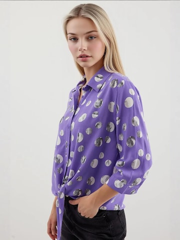 Bigdart Bluse in Lila