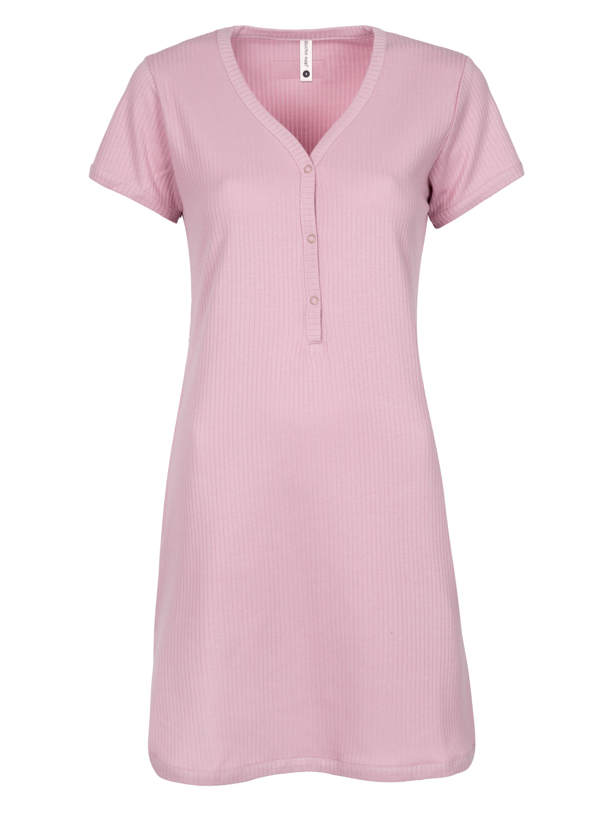 Doctor nap Nachthemd 'Doctor Nap'‌‌‌‌‌‌‌ in Pink: Vorderseite