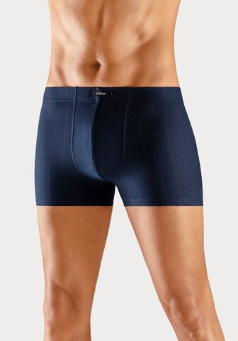 s.Oliver Boxer shorts in Blue: front