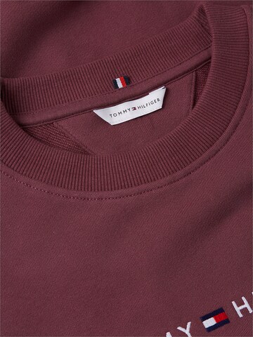 Sweat-shirt 'Essential' TOMMY HILFIGER en violet