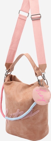 Fritzi aus Preußen Crossbody Bag 'Olga' in Pink: front