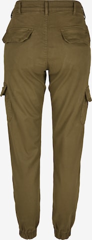 Effilé Pantalon cargo Urban Classics en vert