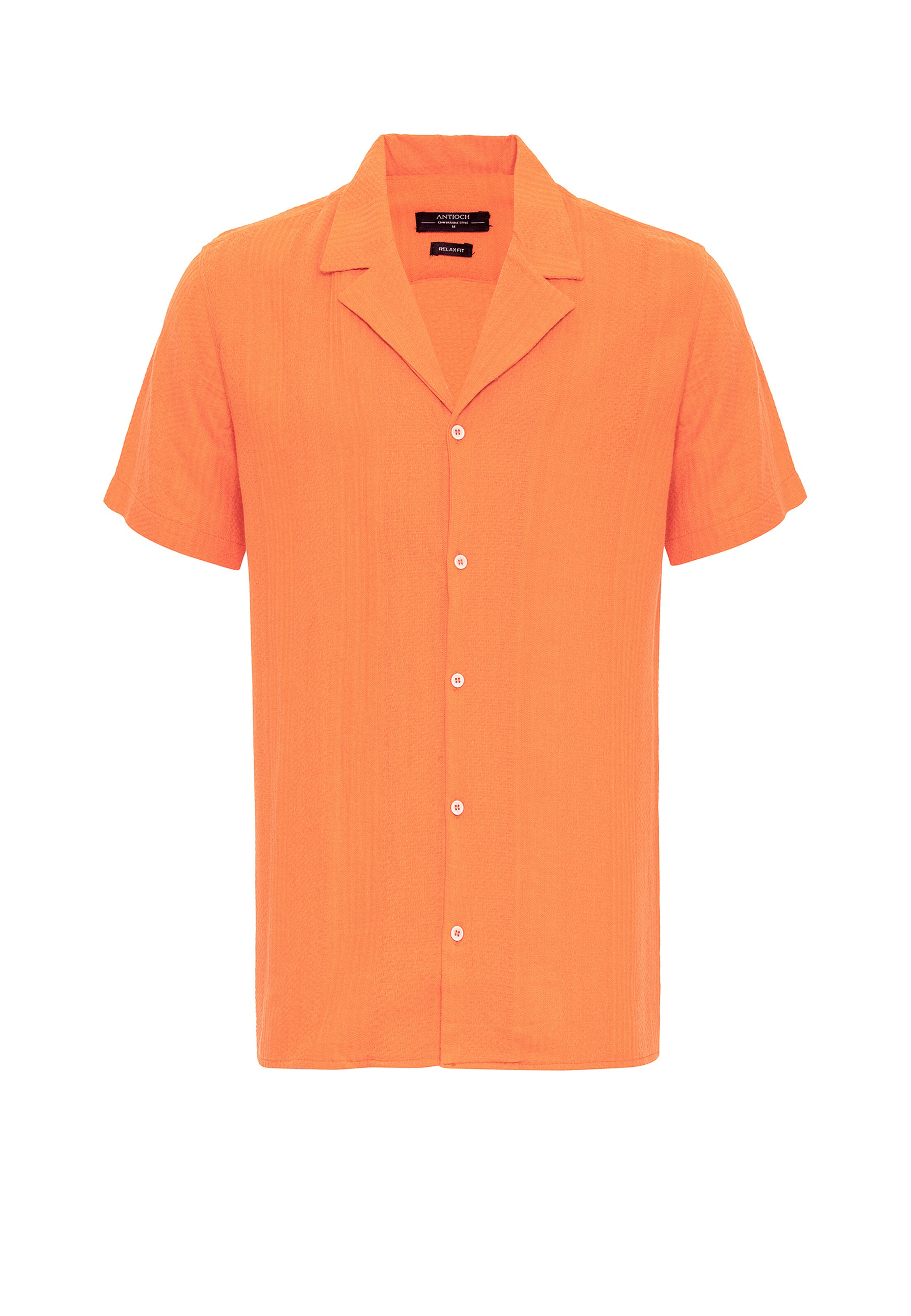 Antioch Классический крой Рубашка в Оранжевый: спереди