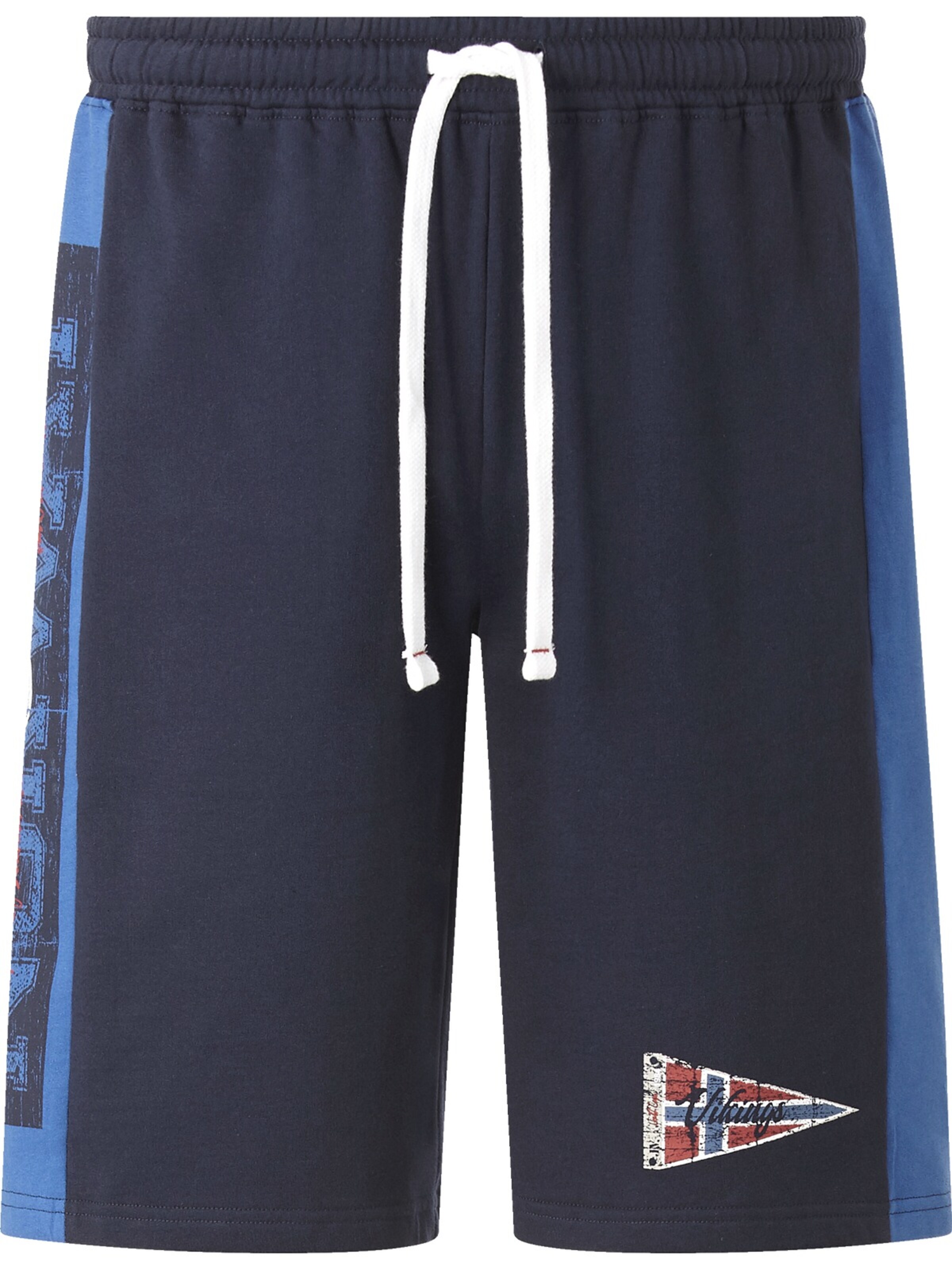 Jan Vanderstorm Loosefit Shorts 'Haral' in Blau