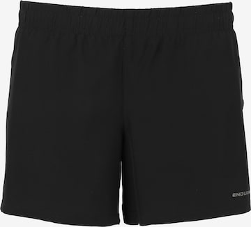 ENDURANCE Regular Workout Pants 'Potis' in Black: front