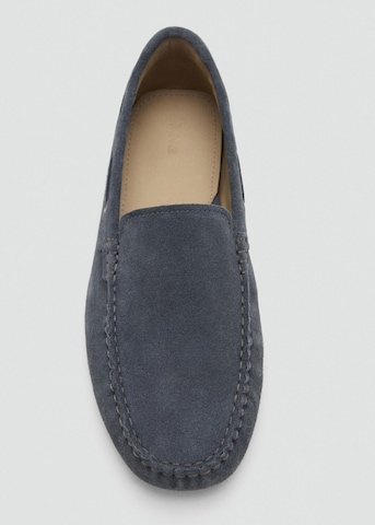 MANGO MAN Moccasins 'Driver' in Grey