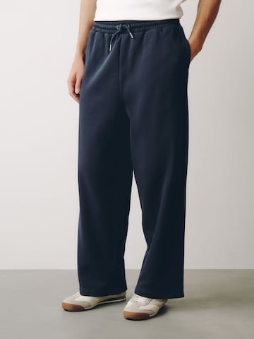 Next Loosefit Broek in Blauw: voorkant