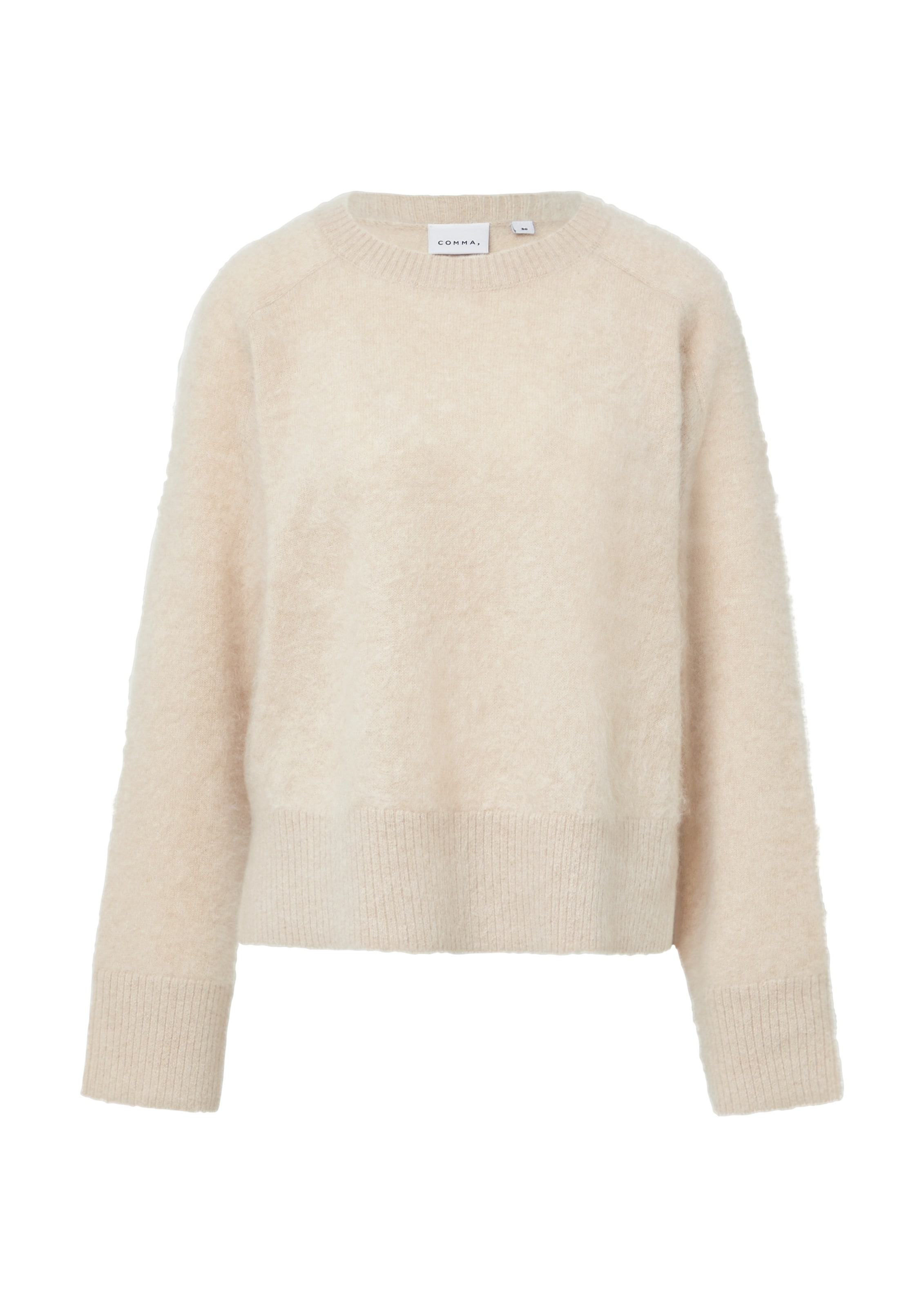 Pull-over COMMA en beige : devant
