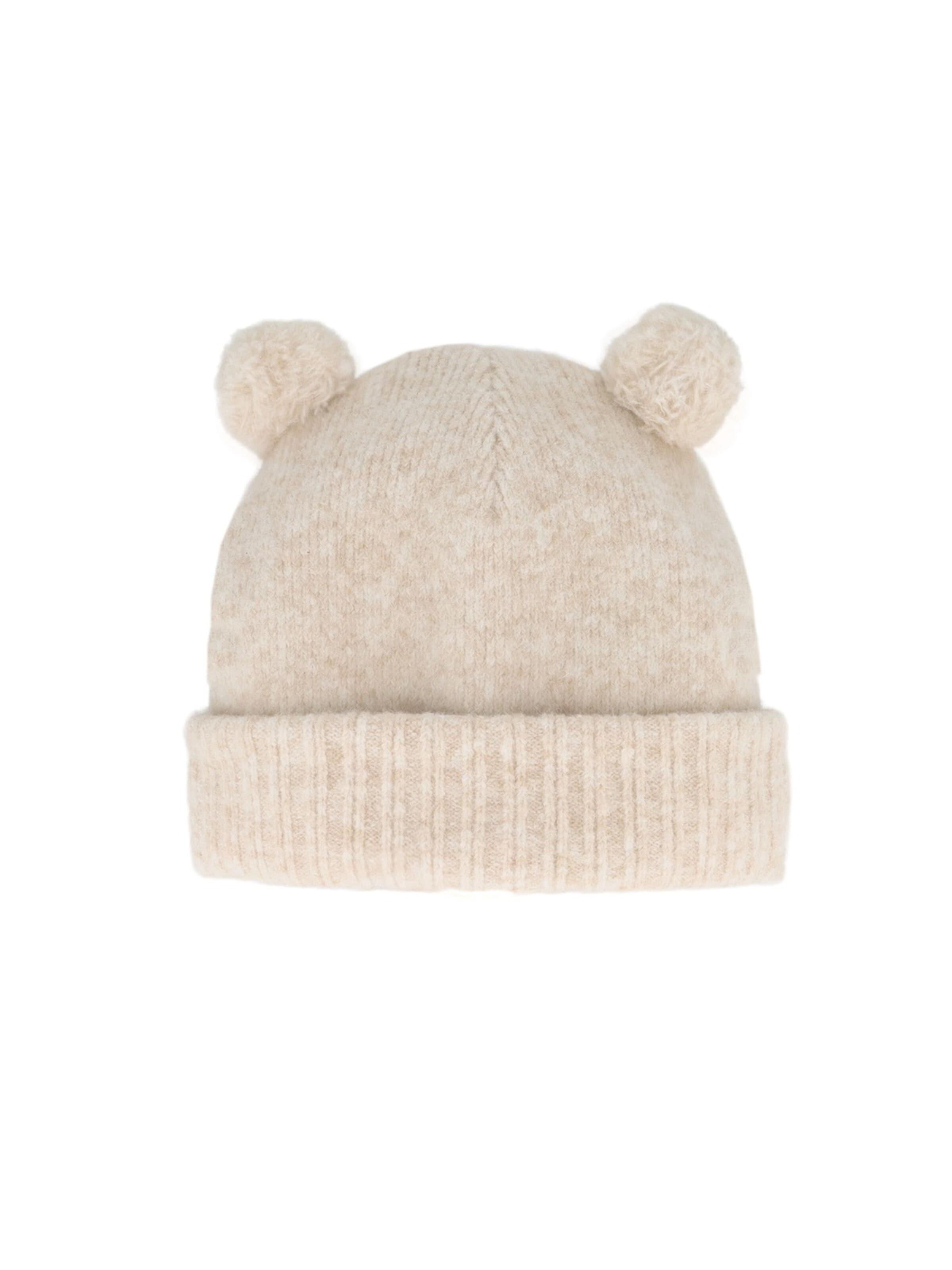 MAXIMO Beanie in White: front