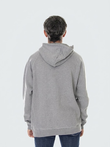 Barbour Bluzka sportowa 'Mens Trial Hoodie Grey Marl Sweatshirt' w kolorze szary