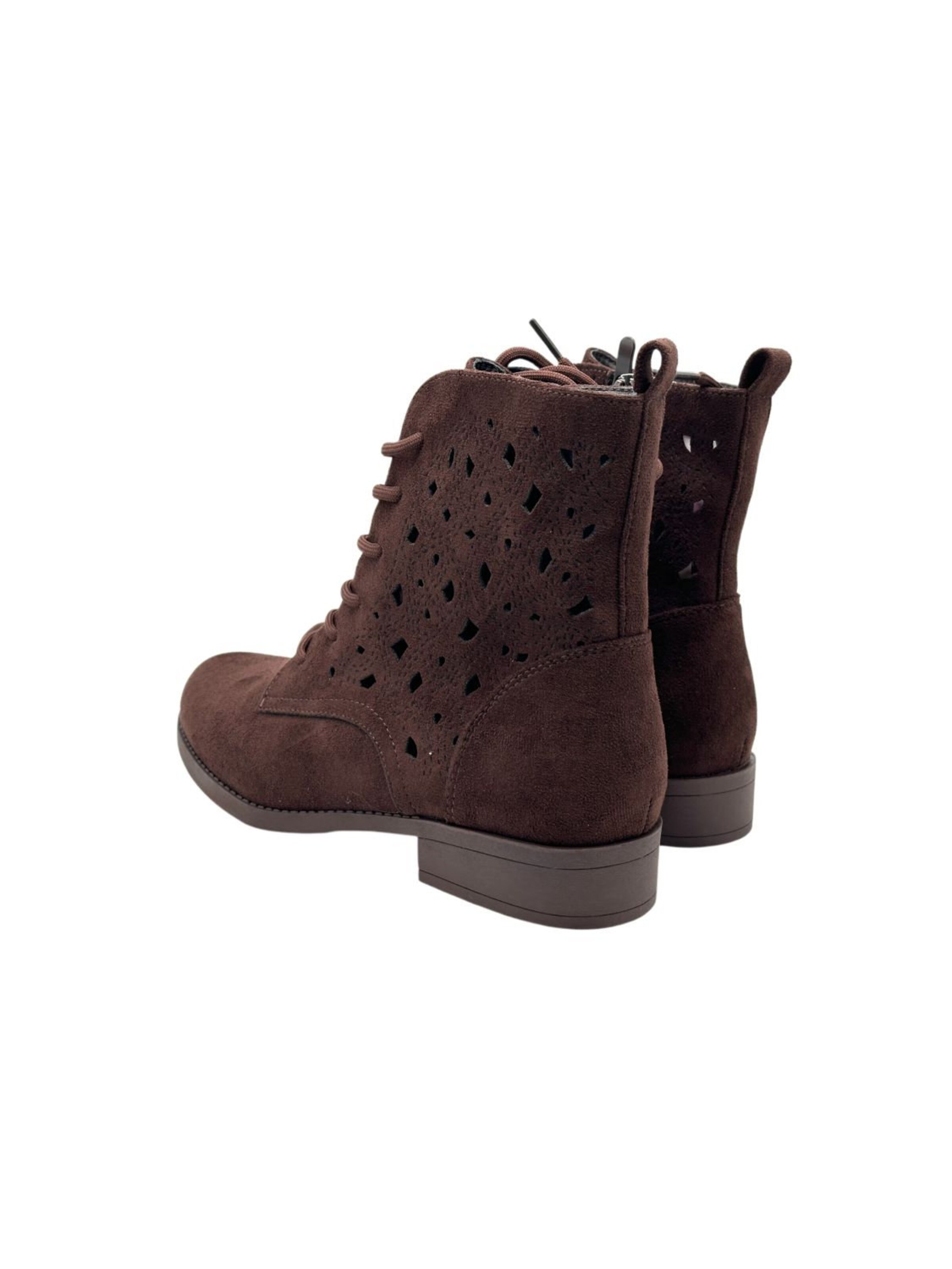 Nowaland Schnürstiefelette‌ in Braun