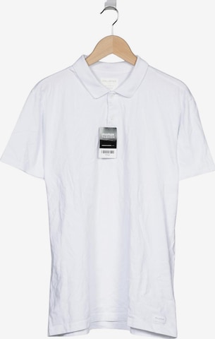 HOLLISTER Poloshirt M in Weiß: Vorderseite