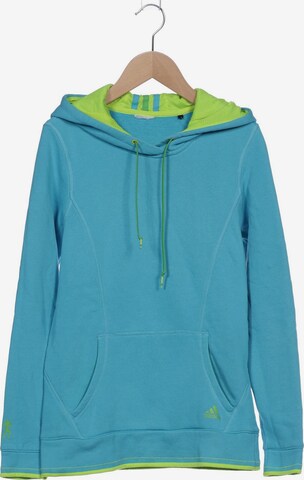 ADIDAS PERFORMANCE Sweatshirt & Zip-Up Hoodie in S in Blue: front