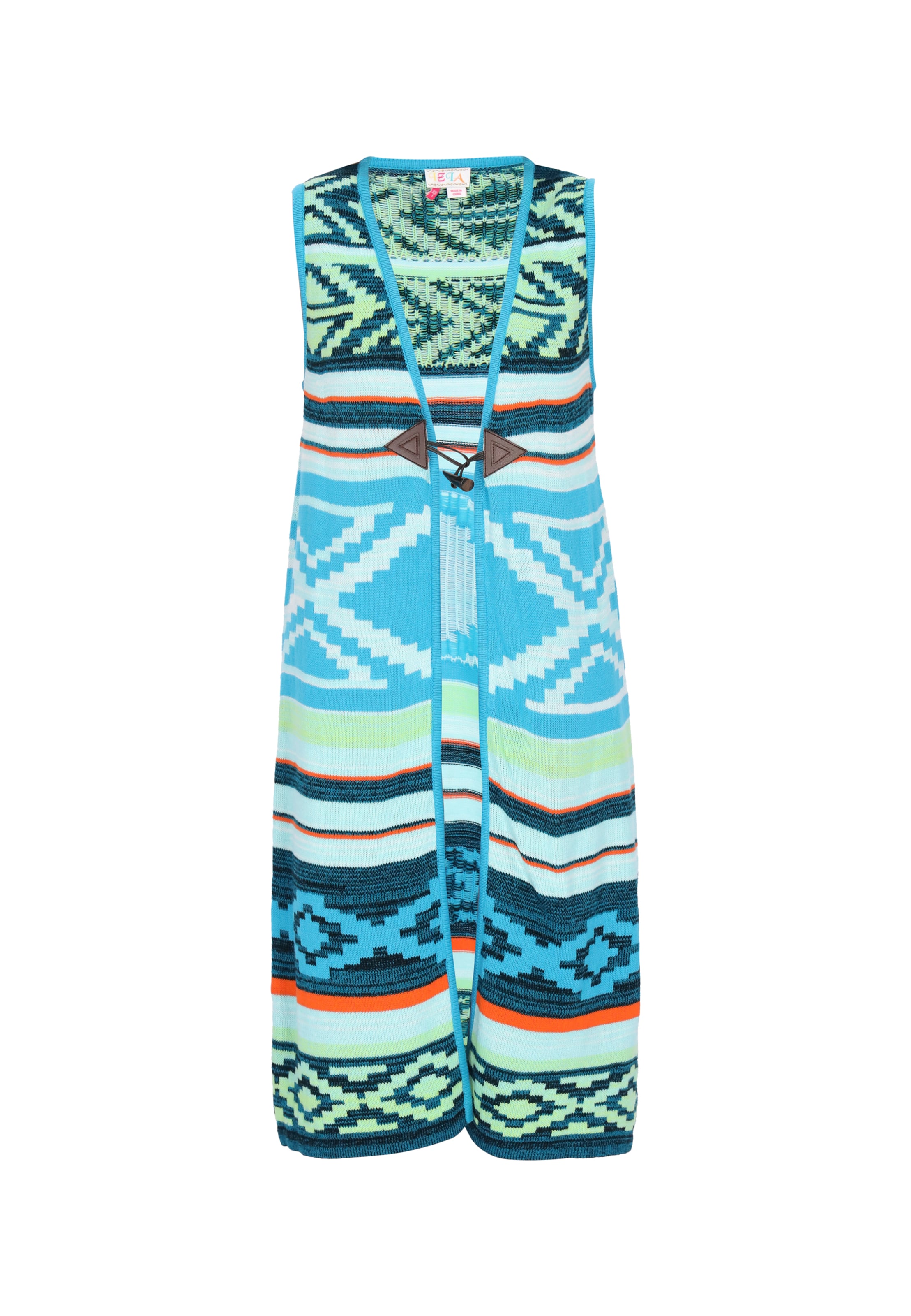 IZIA - Chaleco de punto 'Festival' en Mezcla de colores: frente