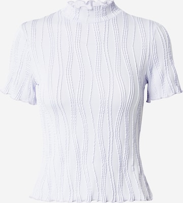 T-shirt 'Charcuterie' florence by mills exclusive for ABOUT YOU en violet : devant
