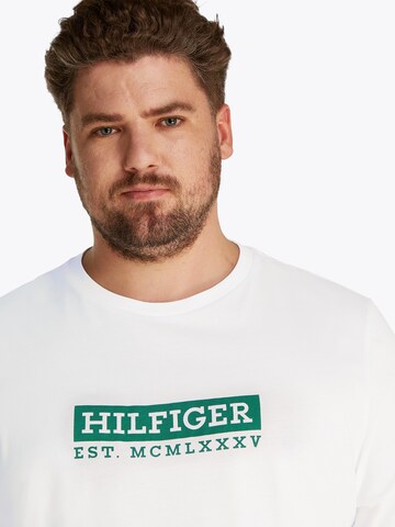 Maglietta di Tommy Hilfiger Big & Tall in bianco
