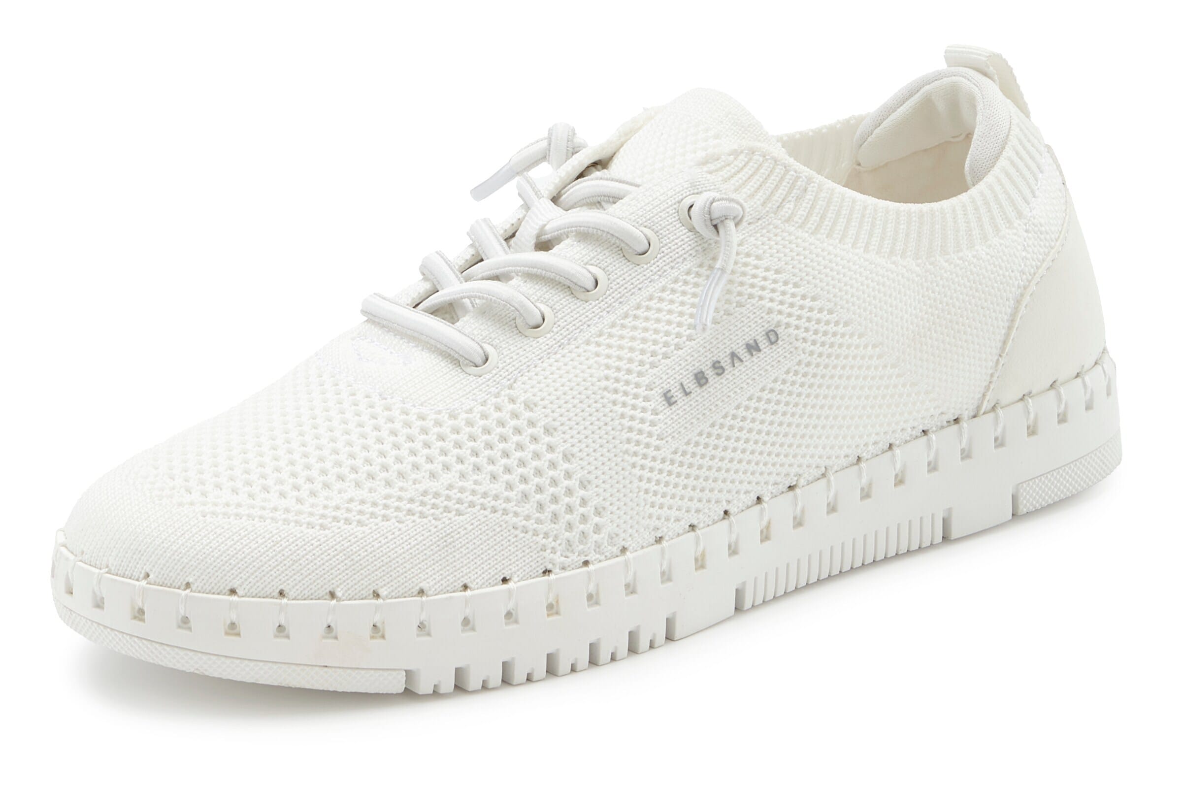Elbsand - Zapatillas deportivas bajas en blanco: frente