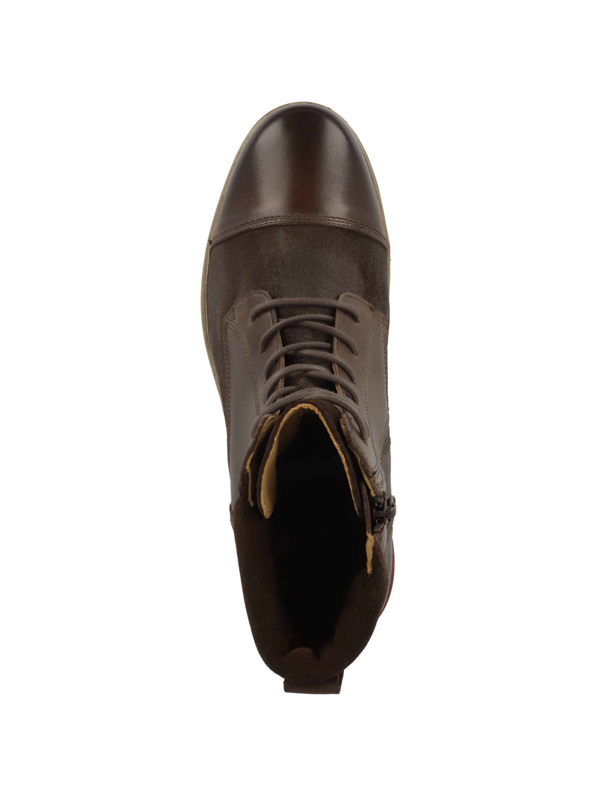 Bottines à lacets 'Iron 4' NOBRAND en marron