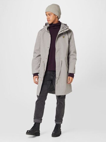 Parka di mezza stagione di Lyle & Scott in grigio