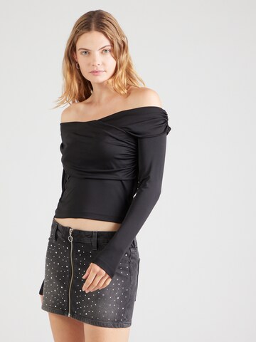 ABOUT YOU Shirt 'Rhonda' in Black: front