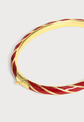 Ted BakerNarukvica 'Twist Enamel Hinged Bangle' - zlatna boja