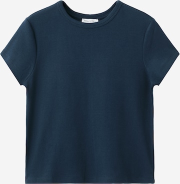 MANGO TEEN Shirt 'CATA' in Blauw: voorkant
