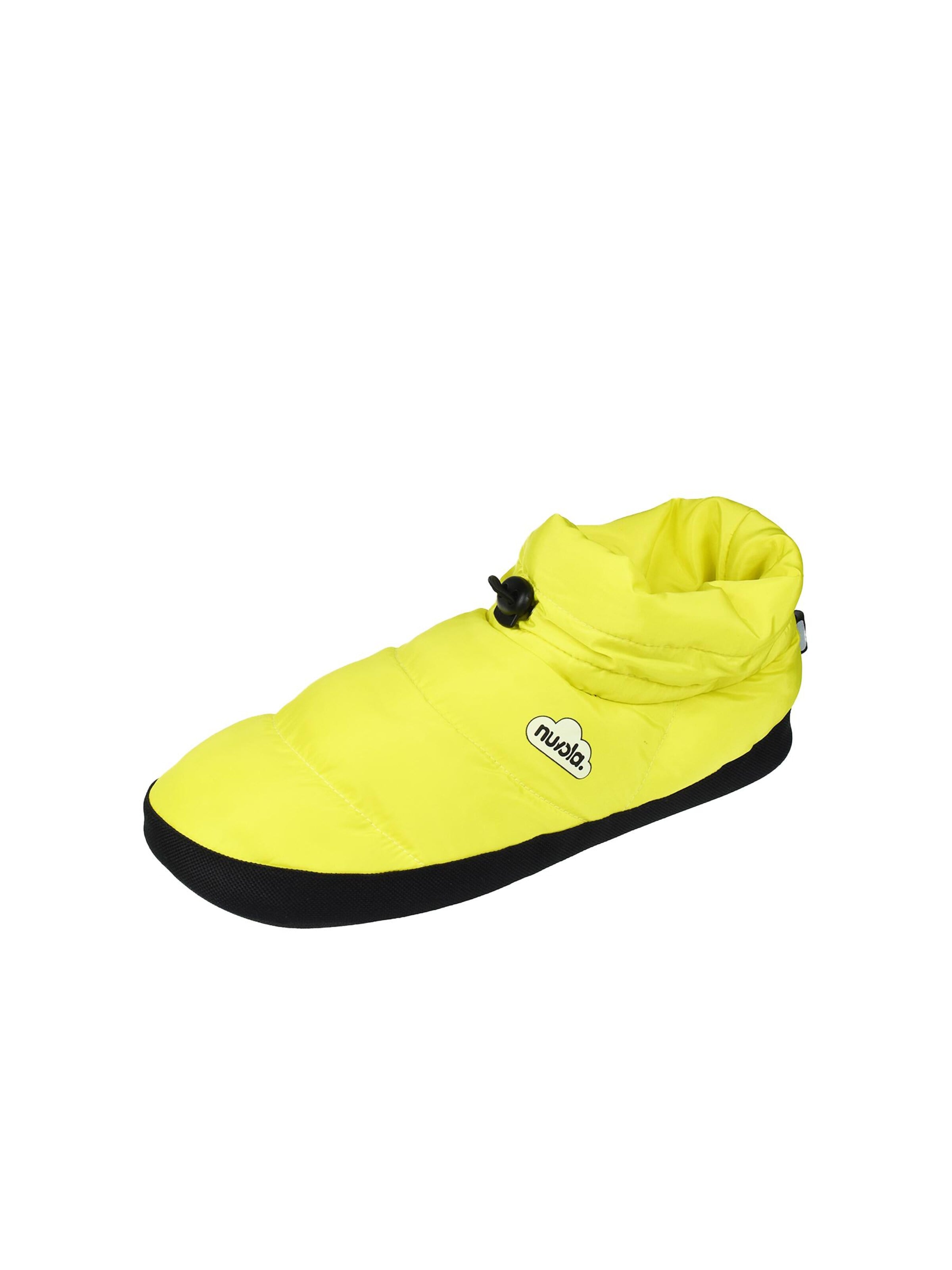 Nuvola. Slipper 'Boot Home' in Yellow: front