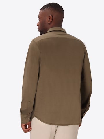 Distretto12 - Ajuste regular Camisa de negocios 'Menta' en verde