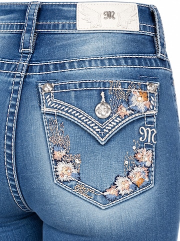 Miss Me Regular Jeans 'Miss Me Mid-Rise Capri Hose M922' in Blue