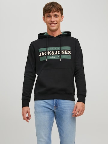 JACK & JONES Sweatshirt 'Friday' in Schwarz: predná strana