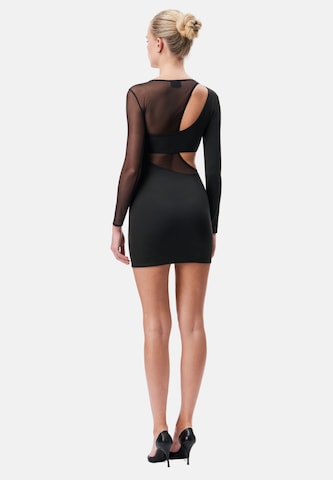 OW Collection Cocktailjurk in Zwart