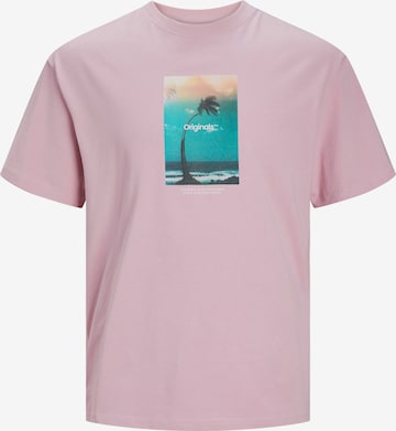 T-Shirt 'Vesterbro' JACK & JONES en rose : devant