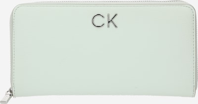 Calvin Klein Porte-monnaies 'Daily' en menthe / argent, Vue avec produit