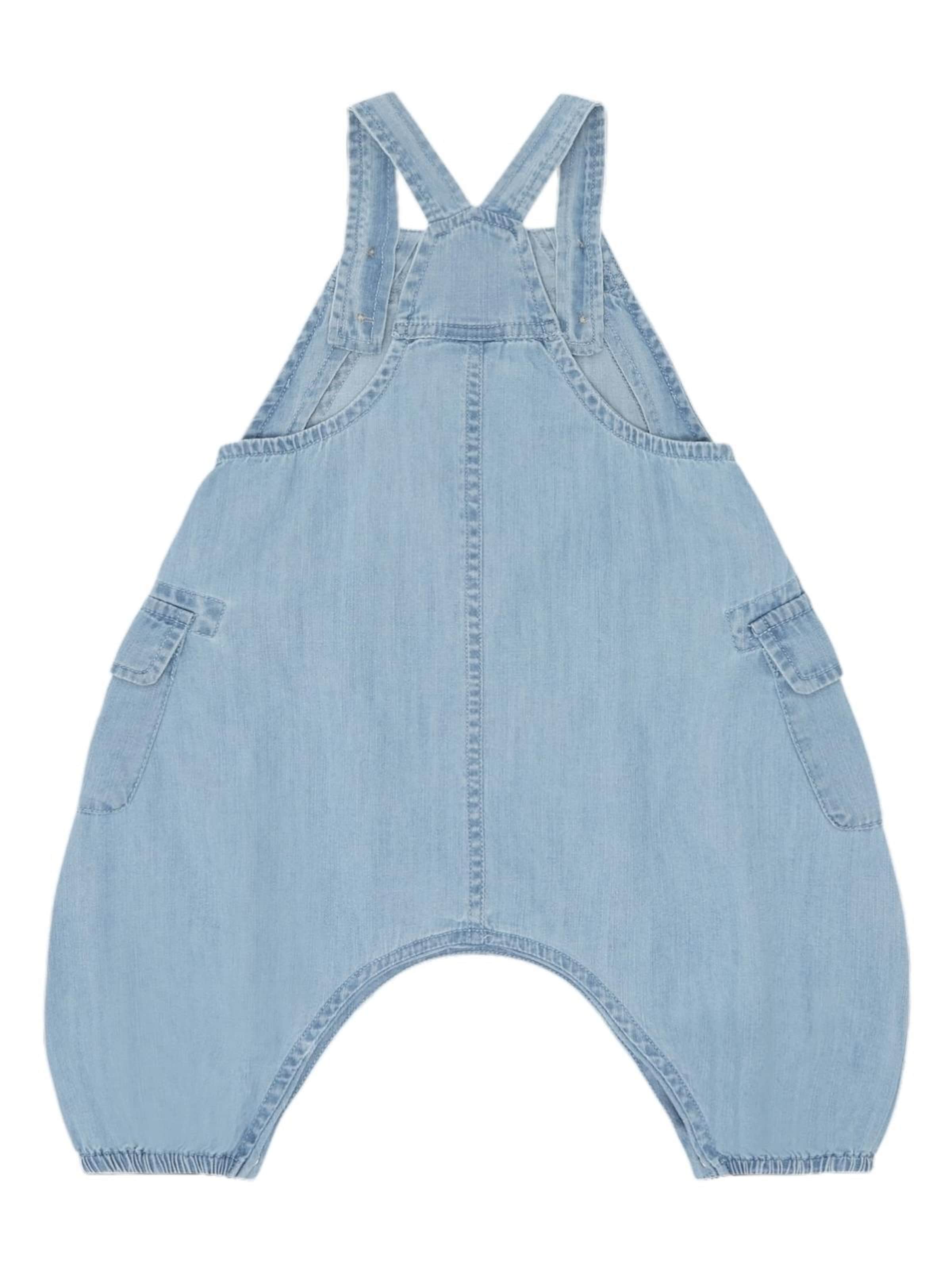 Hust & Claire Regular Overalls 'HCMaks Chambray' in Blue
