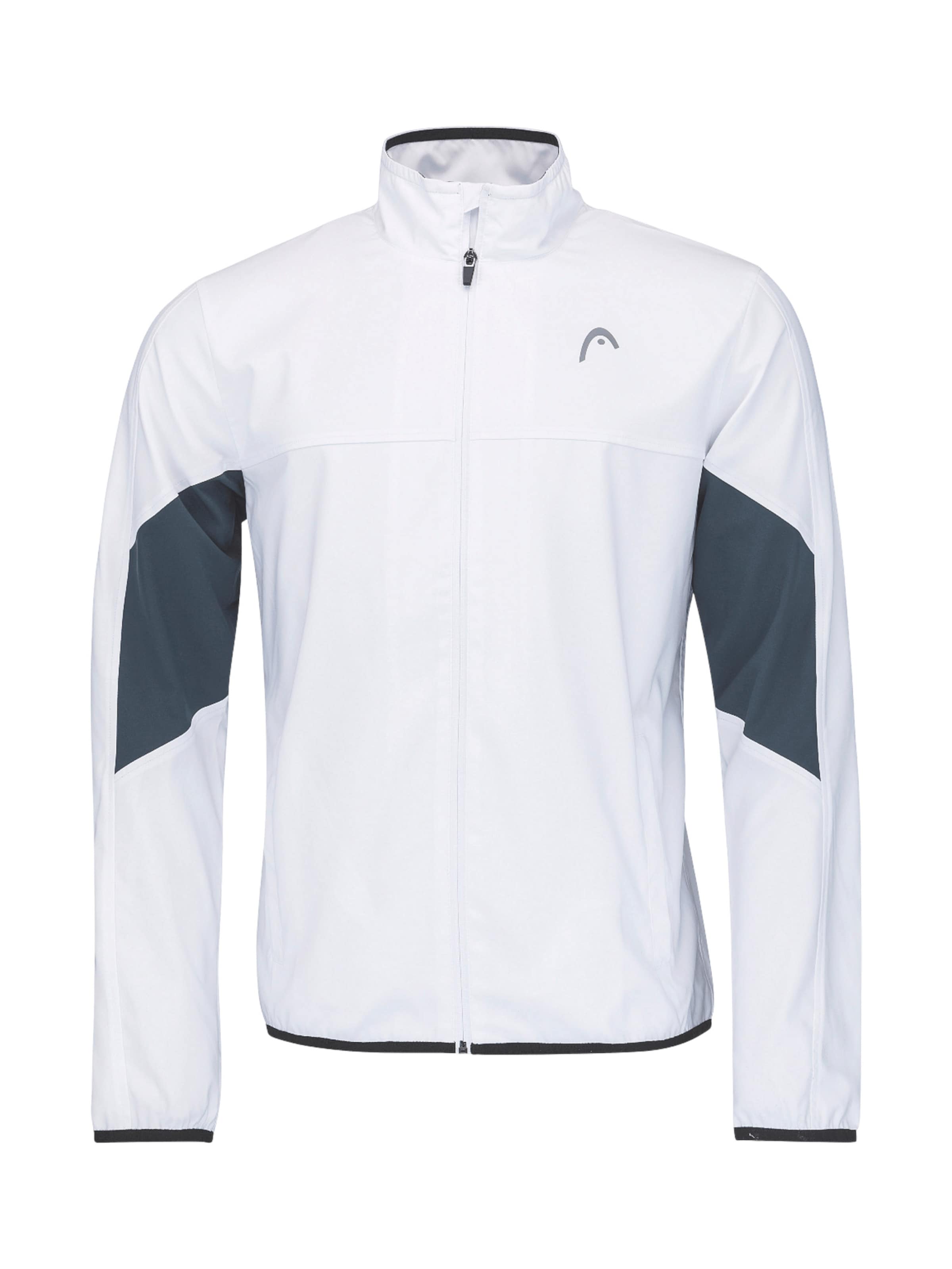 Geacă sport 'Club 22' de la HEAD pe alb: față