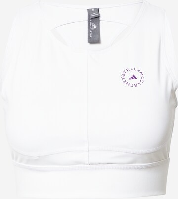 ADIDAS BY STELLA MCCARTNEY - Top desportivo 'Truepurpose ' em branco: frente