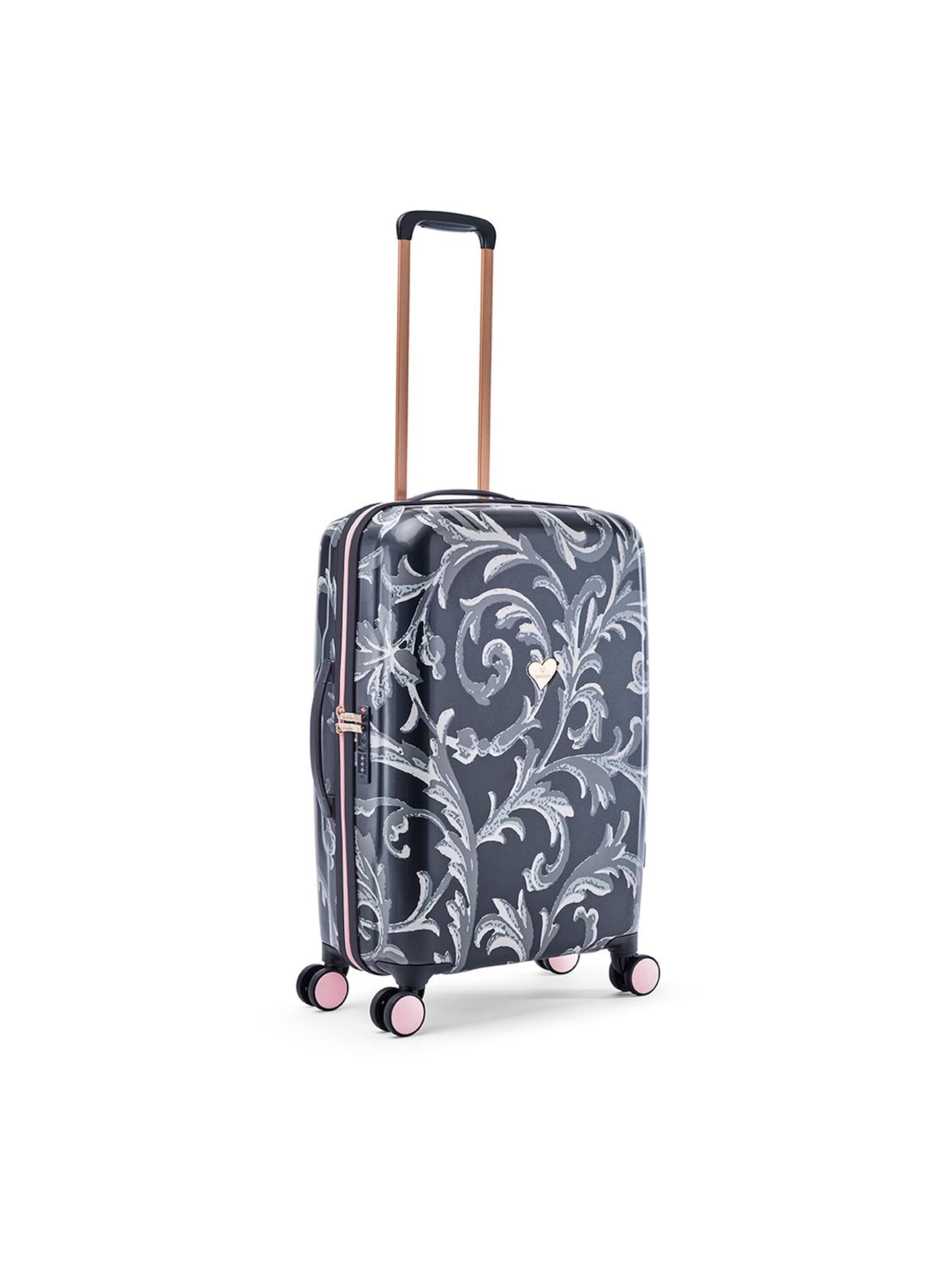 Braccialini Trolley 'Ariel'‌‌‌‌‌ in Schwarz