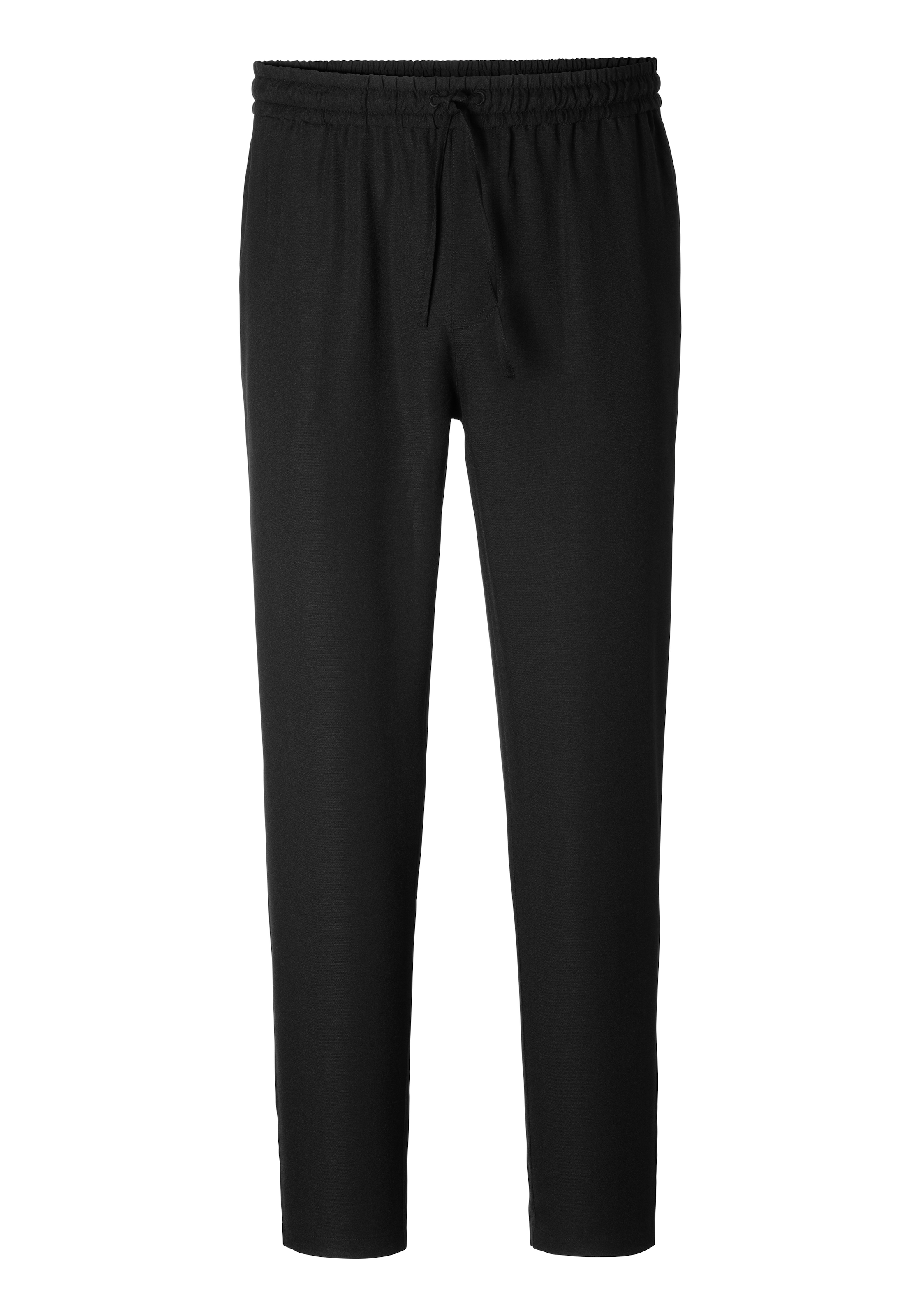 JOHN DEVIN Pants in Black: front