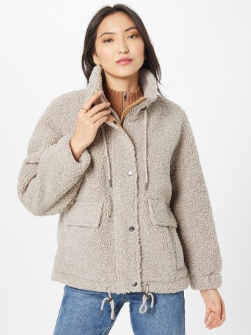 TOM TAILOR DENIM Between-Season Jacket in Beige: front