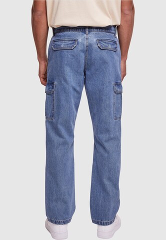 Urban Classics Tapered Cargojeans in Blauw