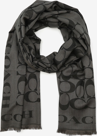 Šalikas 'Signature C-Stola' iš COACH, spalva – antracito spalva / juoda, Prekių apžvalga